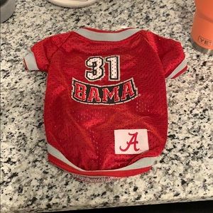 Small Alabama pet jersey